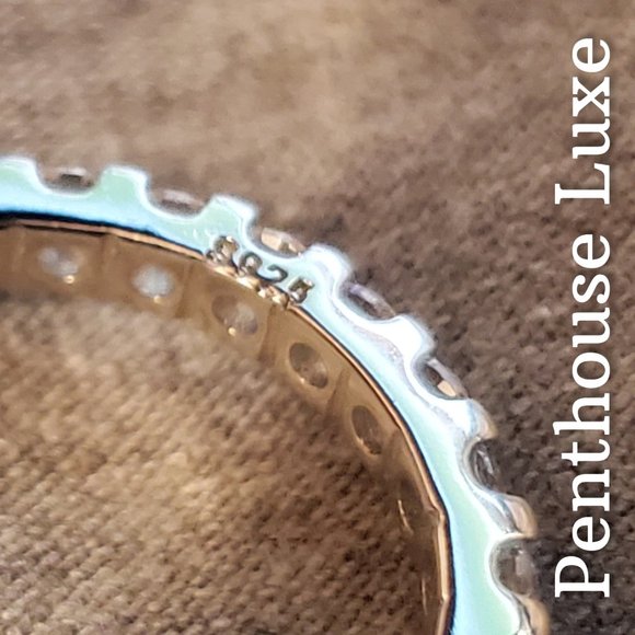 FINAL RESTOCK!! Beautiful Full Circle Zircon Band Ring - Picture 3 of 6